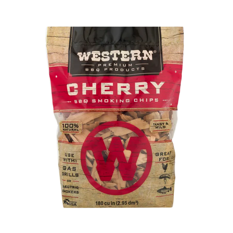 Western BBQ Smoking Chips 750g Cherry