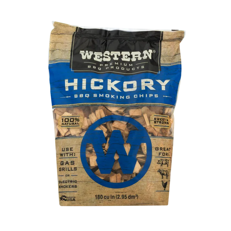 Western BBQ Smoking Chips 750g Hickory