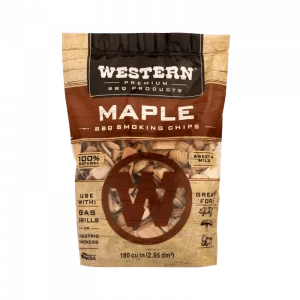 Western BBQ Smoking Chips 750g Maple