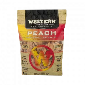 Western BBQ Smoking Chips 750g Peach