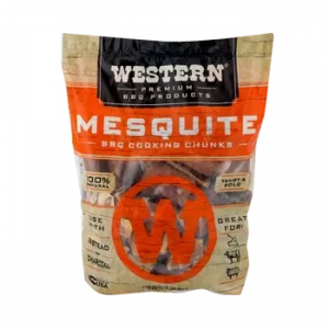 Western Premium BBQ Smoking Chunks 3.1kg Mesquite