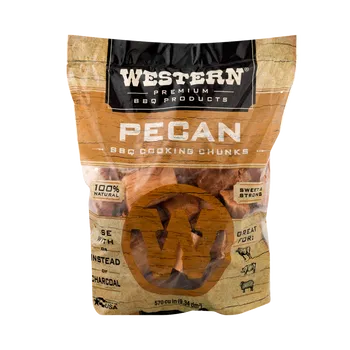 Western Premium BBQ Smoking Chunks 3.1kg Pecan