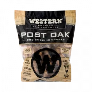 Western Premium BBQ Smoking Chunks 3.1kg Post Oak