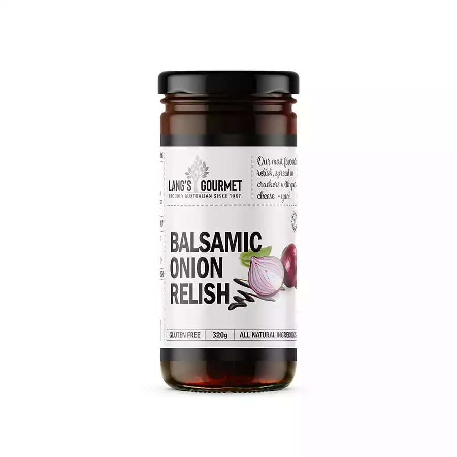 Lang's Gourmet Balsamic Onion Relish